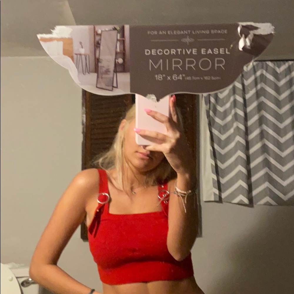Forever 21 thick material knit crop top